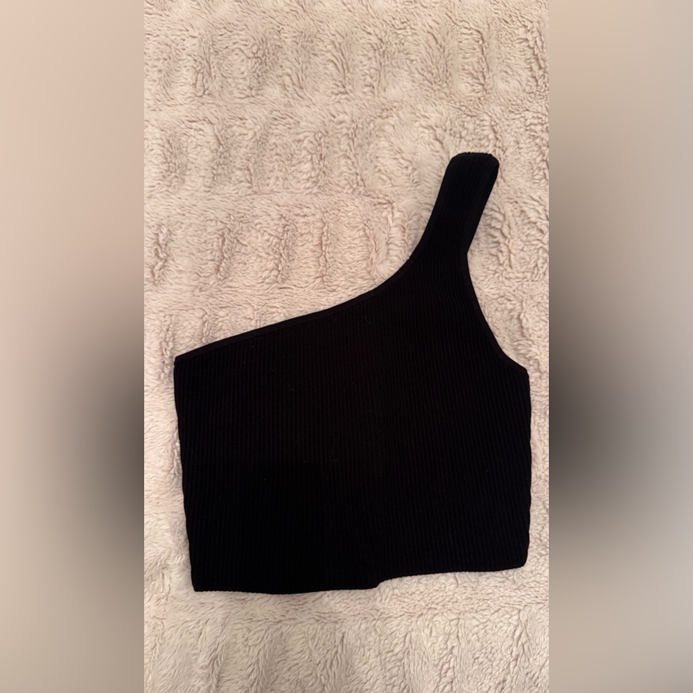Babaton Black Textured Top Ribbed - Picture 2 of 4